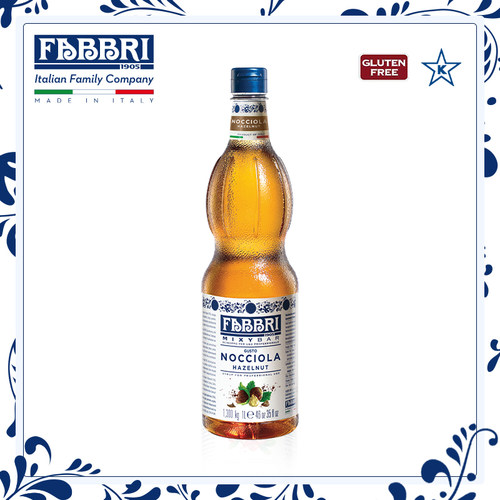 法布芮Fabbri 榛子/榛果糖浆咖啡奶茶 Hazelnut Syrup 1.3kg/1L