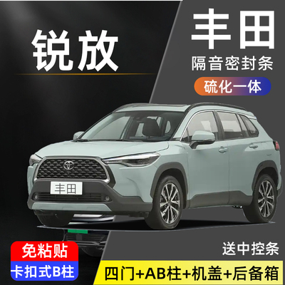 锐放四门B柱A柱机盖后备箱密封条