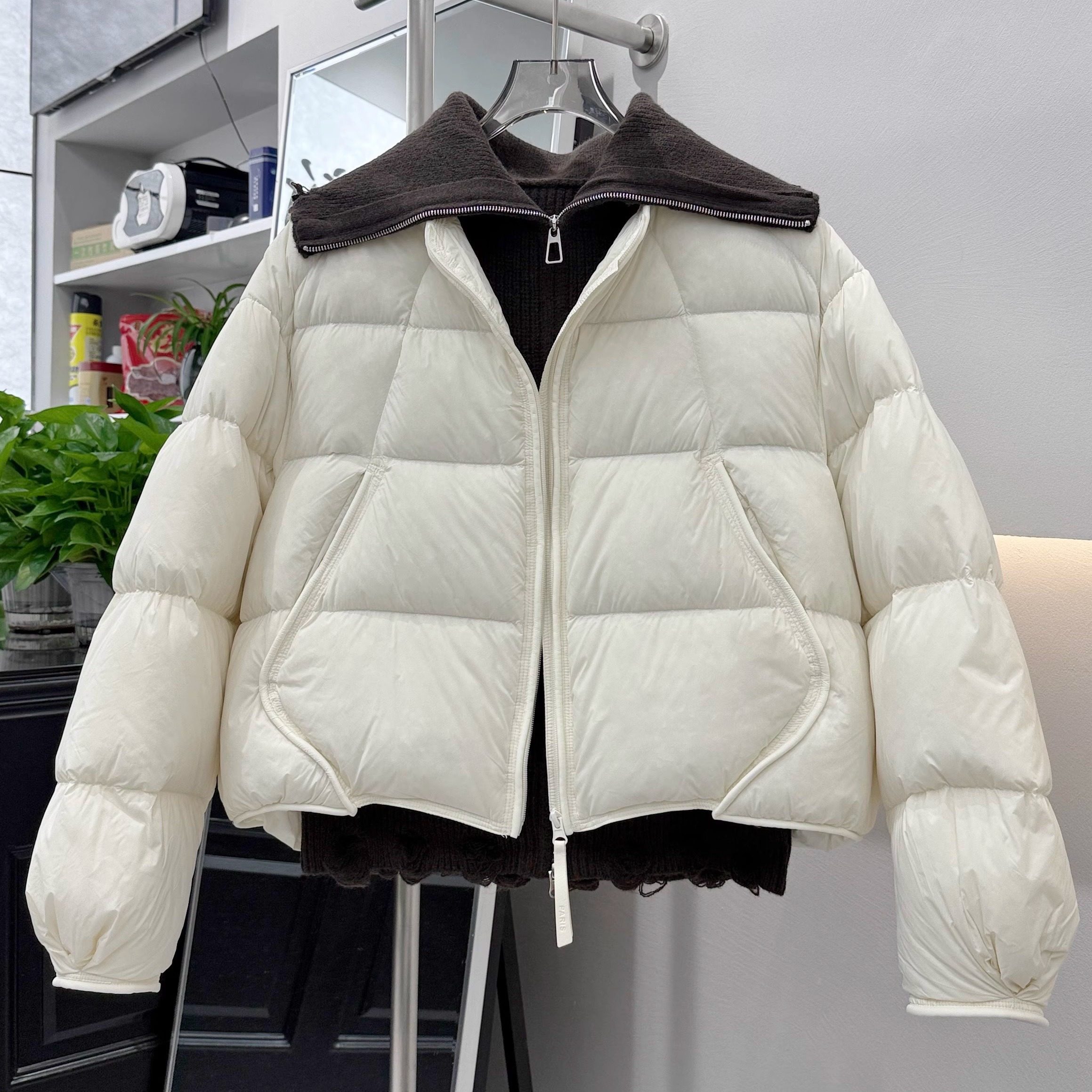 冬季新款一衣两穿羽绒服女两件套