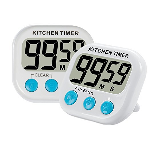 Magnetic LCD Digital Kitchen Countdown Timer Alarm with跨境