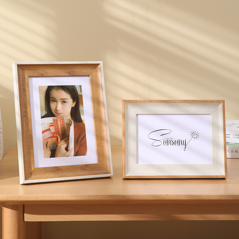 美式简约相框6寸7寸8寸10寸影楼婚纱摄影照片框A4美术字画框