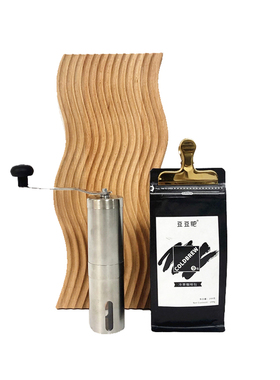 几何榉木厨房民宿软装摆件