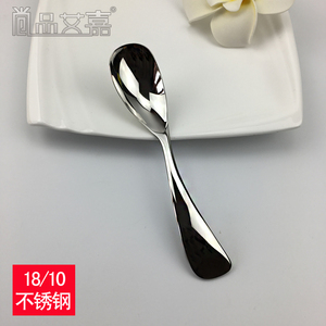 新品高档304不锈钢餐具加厚加深主餐更创意喝汤吃饭勺子调羹汤匙
