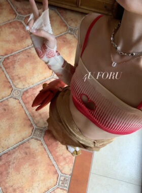 冷淡风高级感手工串珠项链叠戴贝壳字母吊坠镀银OT贝母锁骨项链女