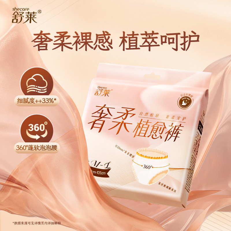 舒莱安睡裤轻薄透气夜用卫生巾
