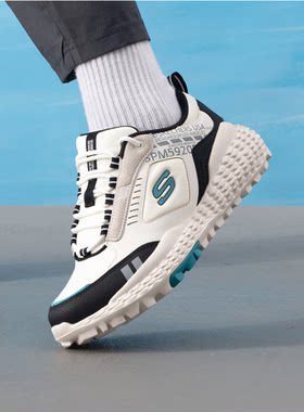 Skechers男防滑耐磨休闲运动鞋