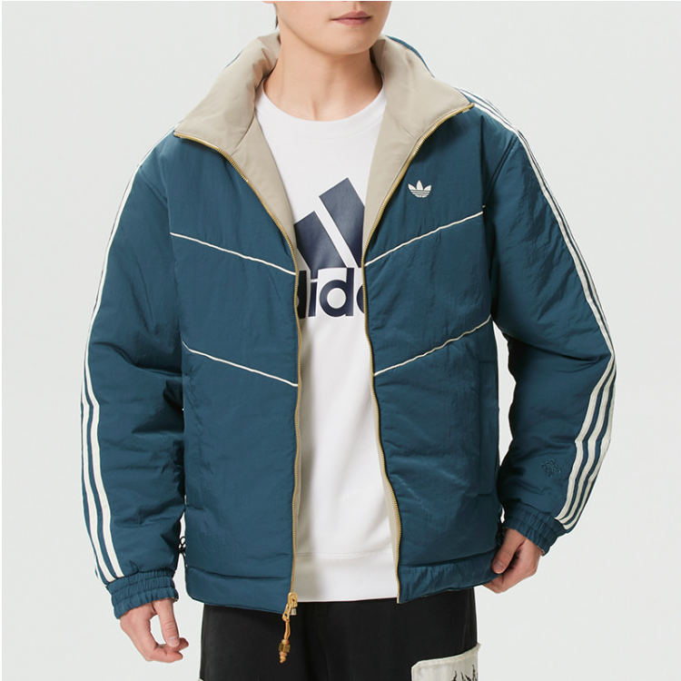 Adidas三叶草26年马年新年款男女两面穿运动棉服KT0639 KT0640,运动服/休闲服装,运动棉衣,淘宝优惠券,粉丝福利购,淘宝优惠卷