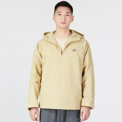 阿迪达斯男子运动连帽夹克外套
