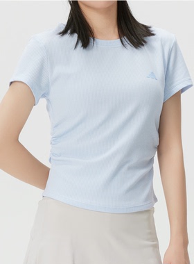 adidas阿迪达斯女26夏舒适透气休闲短袖T恤KH2653/KH2654/KR7577