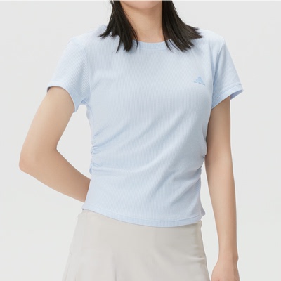 adidas女舒适透气休闲短袖T恤