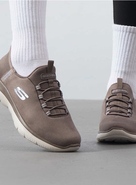 skechers斯凯奇slip-ins 女闪穿鞋一脚蹬运动休闲鞋150254