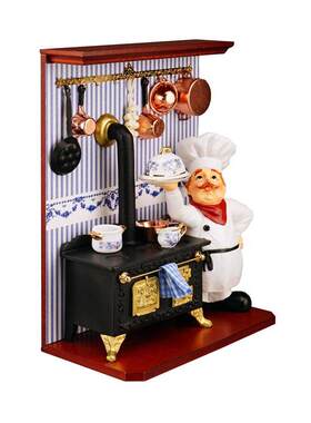[代购]DOLLHOUSE 娃屋厨房挂墙装饰套装德国品牌迷尔厨房