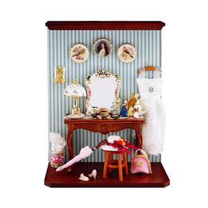 代购- 1:12微缩精品衣帽场景模型娃屋装饰DIY配件 OB11