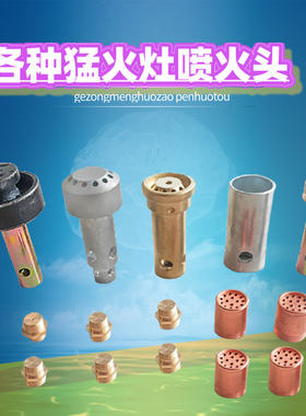 天然气液化气纯气炉头喷柱喷嘴配
