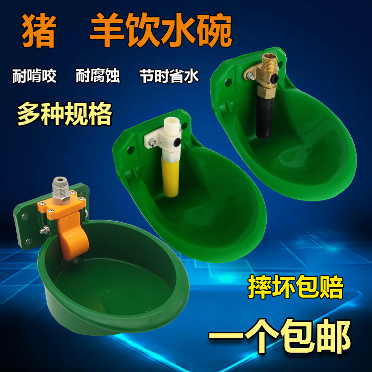 羊饮水碗 铜阀羊用自动饮水碗 羊饮水器猪牛羊喝水碗养羊设备