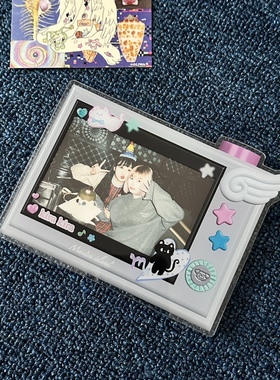 少女岛原创复古感ccd拍立得宽幅wide300相框冰箱贴