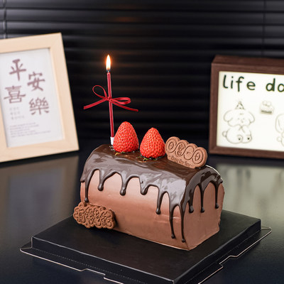 有钱新年蛋糕装饰日富一日