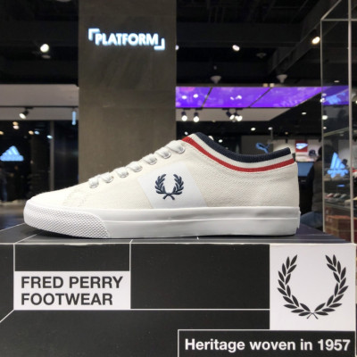 Fredperry板鞋帆布男女