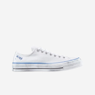 匡威Ader Error x Converse Chuck 70s 白蓝色低帮帆布鞋A14289C
