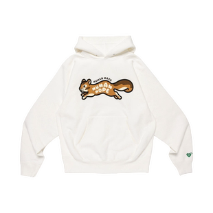 Human Made x BTS联名Human Hope松鼠印花口袋套头卫衣