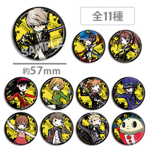 女神异闻录4 Persona4 涂鸦吧唧 P4 花村阳介 徽章 里中千枝 周边