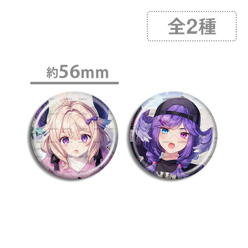 NIJISANJI 彩虹社 责备声音 吧唧徽章 Selen Enna 周边