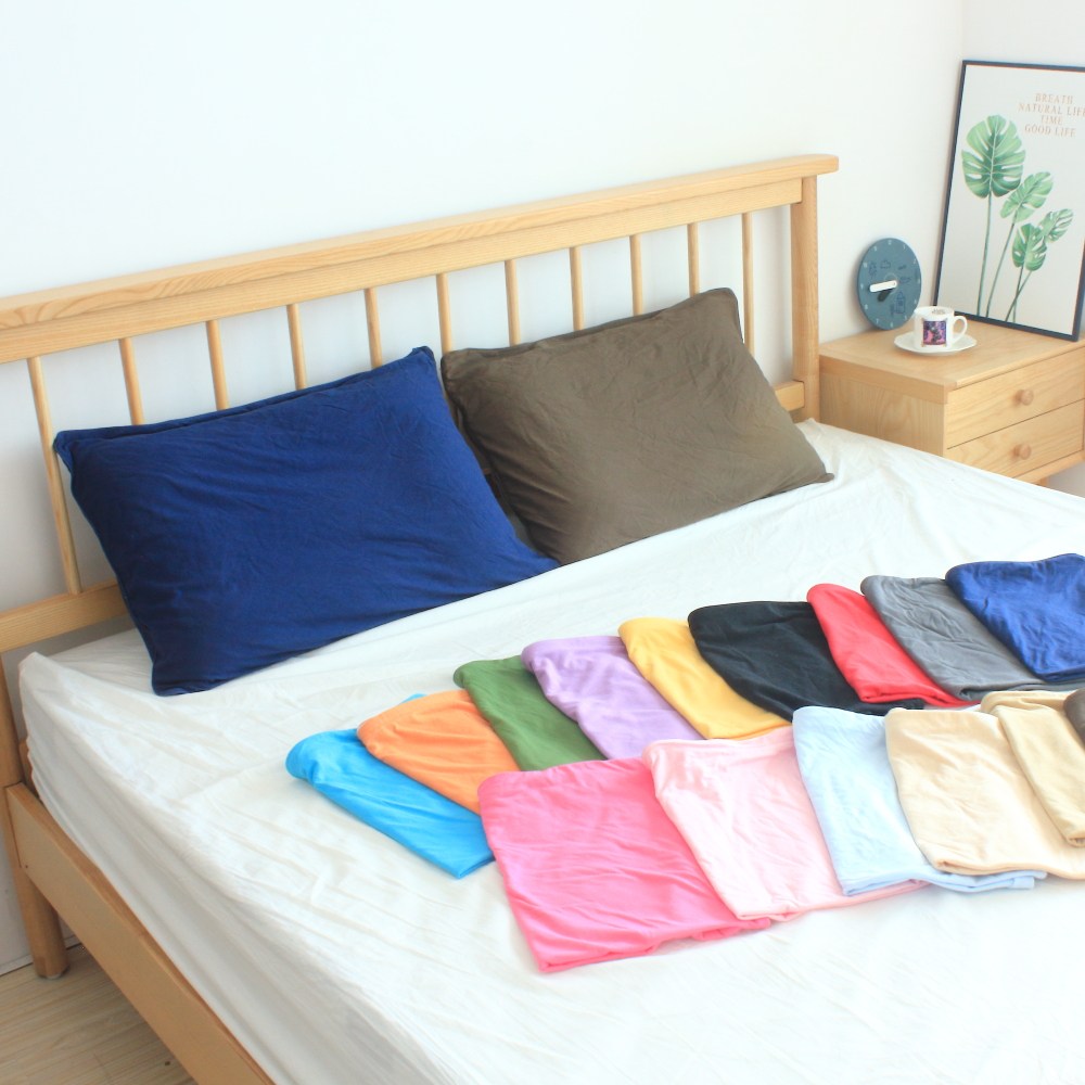 正品中尺寸43*63自用很实惠针织纯棉日单A类无荧光超值带拉链枕套,床上用品,枕套,淘宝优惠券,粉丝福利购,淘宝优惠卷