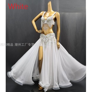 性感成人大码 costume bellydance 肚皮舞演出服亮片舞台表演服套装