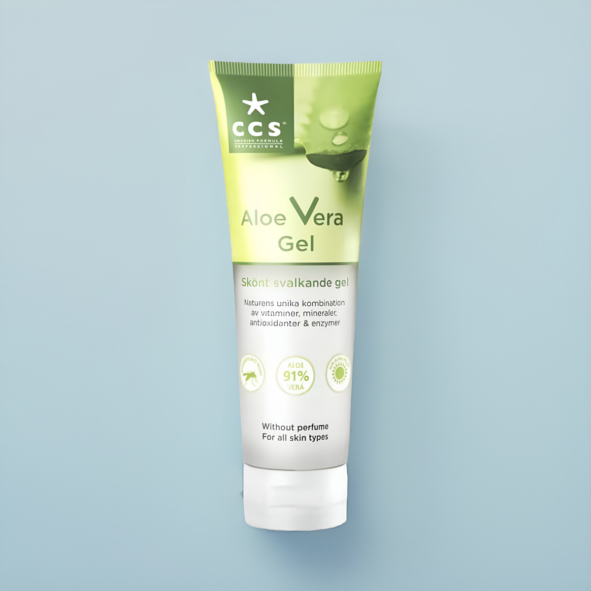 瑞典 CCS Vera芦荟凝胶蚊虫叮咬晒伤修复 含91%芦荟