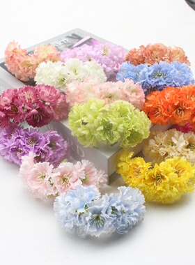 彩色勿忘我仿真花枝DIY装饰
