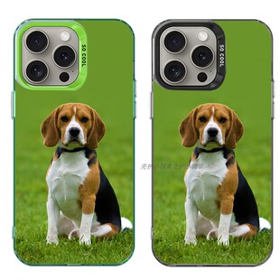 米格鲁猎兔犬比格犬2 大孔硬壳手机壳适用苹果iPhone17Pro16Max13Pro15XS14XR8X7plus12SE11