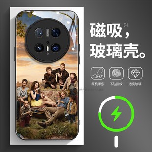 磁吸玻璃手机壳适用华为mate80pura70mate60pro max plus ultra shameless无耻之徒129