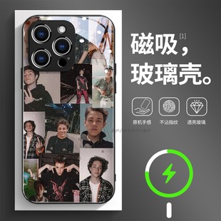 磁吸玻璃手机壳适用苹果17iPhone16plus14Pro15Max13Pro12 11 shameless无耻之徒6