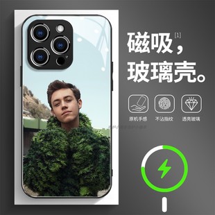 磁吸玻璃手机壳适用苹果17iPhone16plus14Pro15Max13Pro12 11 shameless无耻之徒7