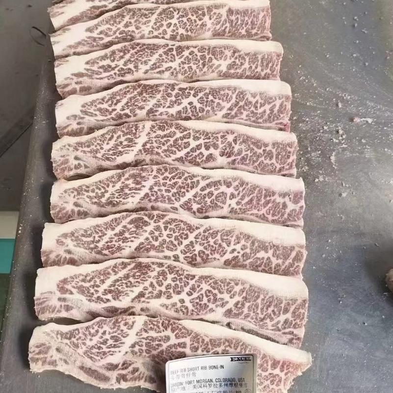 美国86厂玛雅 969厂红标prime牛仔骨 牛肋骨 带骨牛小排 一包起售