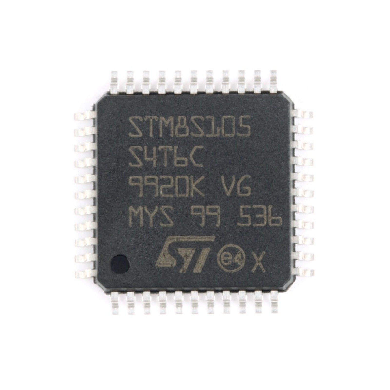 全新原装 STM8S105S4T6C LQFP-44 16MHz/16KB闪存/8位微控制器MCU