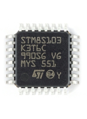 全新原装 STM8S103K3T6C LQFP-32 16MHz/8KB闪存/8位微控制器-MCU