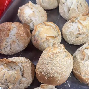 福建宁德霞浦特产经典传统小吃咸烧饼红糖芝麻饼手工继光饼包邮