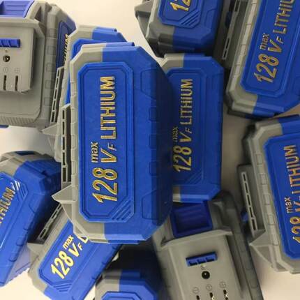 通用款大容量电动锂电池128v电扳手电钻原装磨机电锯电锤a3充电式