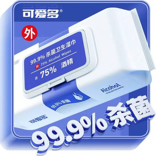 消毒杀菌酒精湿巾儿童学生