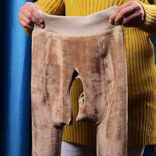 锦纶秋冬开档加绒500克打底裤袜连裤袜保暖一体肤色踩脚情趣性感