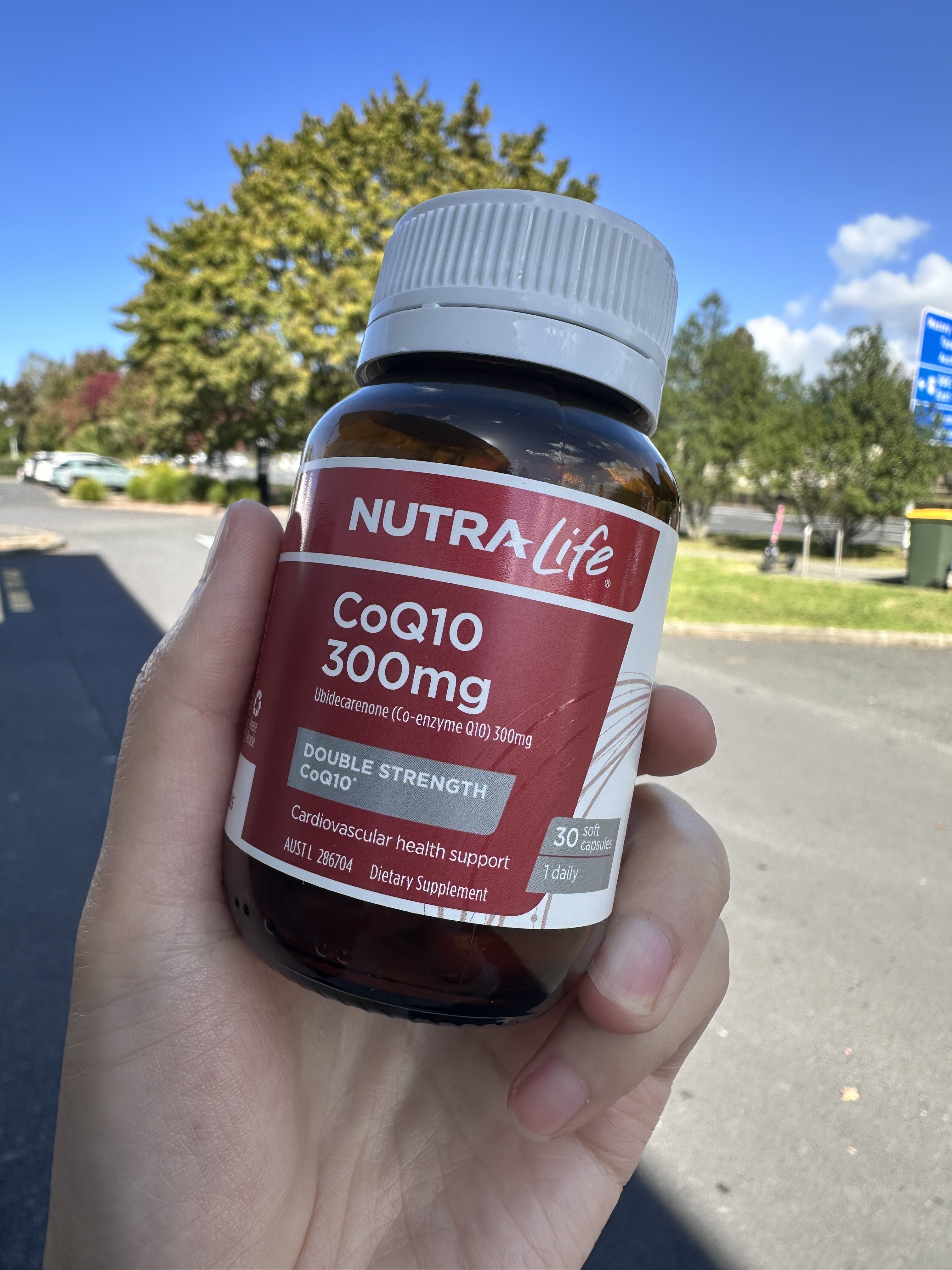 现货 纽乐心脏辅酶Q10高含量300mg 30粒 新西兰原装进口正品