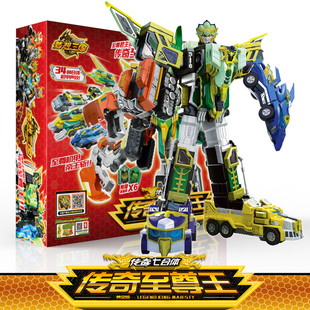 梦想三国精诚的心群英传奇套装人偶英雄牌玩具机器人变身器至尊王