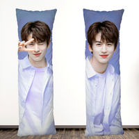 Zhang Linghe's life-sized stuffed pillow doll, human-shaped long pillow cushion, custom birthday gift, Zhu Yu Canglan Jue thumbnail 6