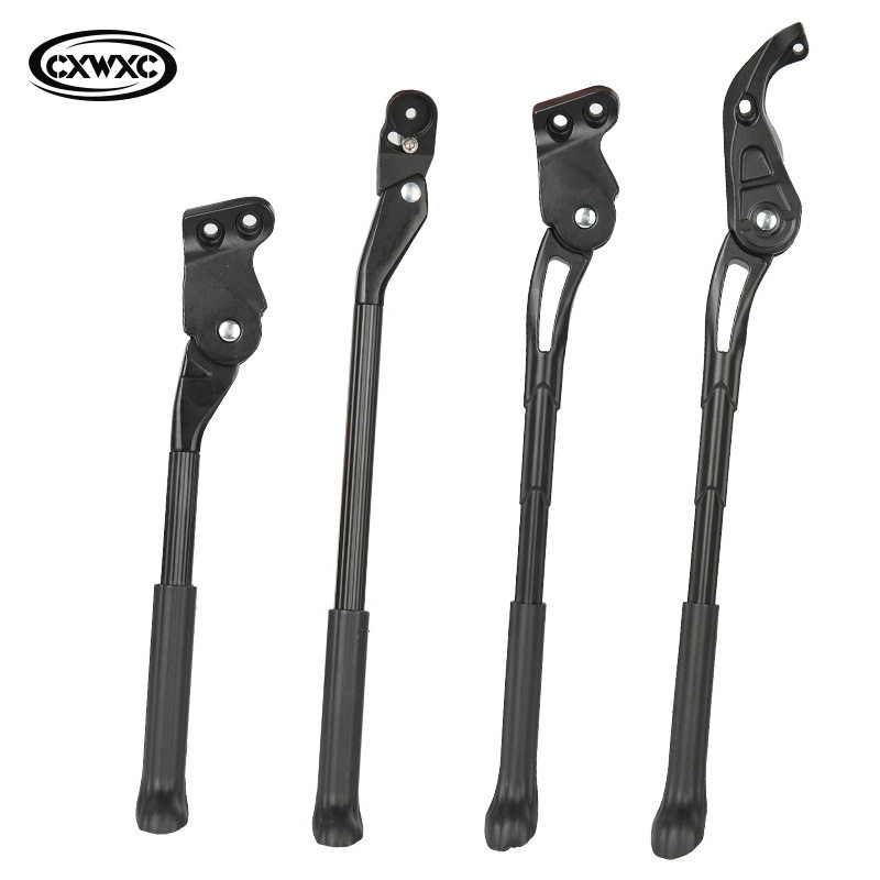 山地自行车脚撑公路车快拆铝合金边撑可调节支架单车脚架停车架