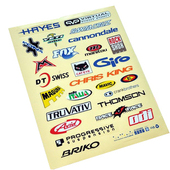 单车贴纸自行车贴纸山地车贴纸 单车修补贴纸美化单车骑行