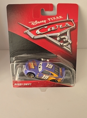 美泰汽车总动员3合金车模绝版芭比bobby swift