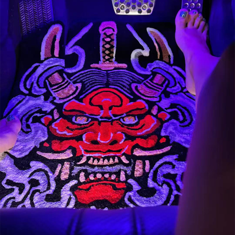 UNUSUALMADE纯手工立体卡通脚垫