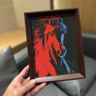 5d钻石画满钻客厅马到成功冰与火马餐厅贴钻十字绣2026新款钻石绣