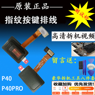 ANA 3C適用華為P40 P40pro 屏幕指紋排線ELS AN00屏下觸摸感應(yīng)鍵